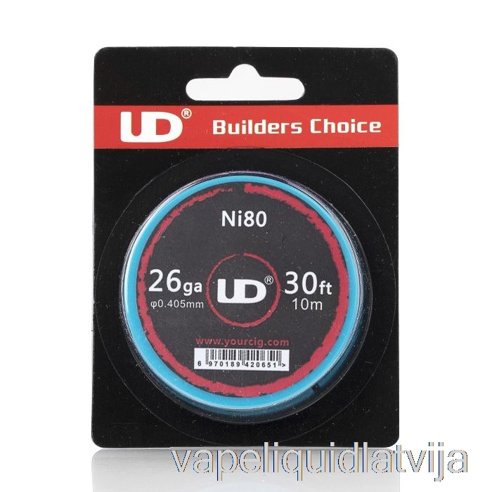 Ud Youde Pretestības Stieple 26 Ga - Nichrome 80 Vape šķidrums